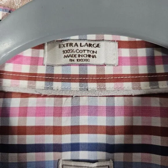 Peter Millar Men's Seaside Finish Long Sleeve‎ Shirt XL - Picture 5 of 9